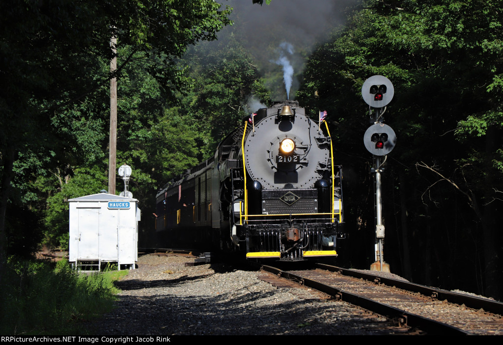 Steam at Haucks